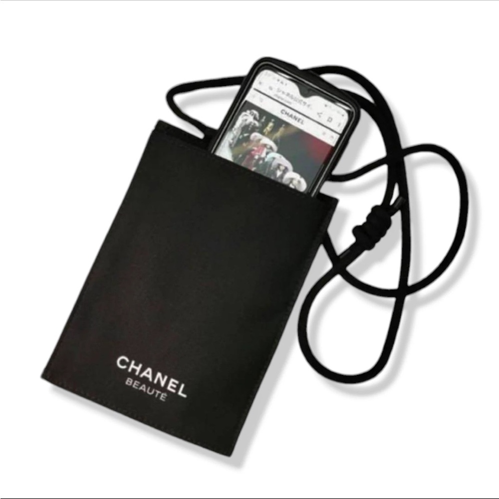 Black Logo Crossbody Bag NWT - Picture 2 of 7
